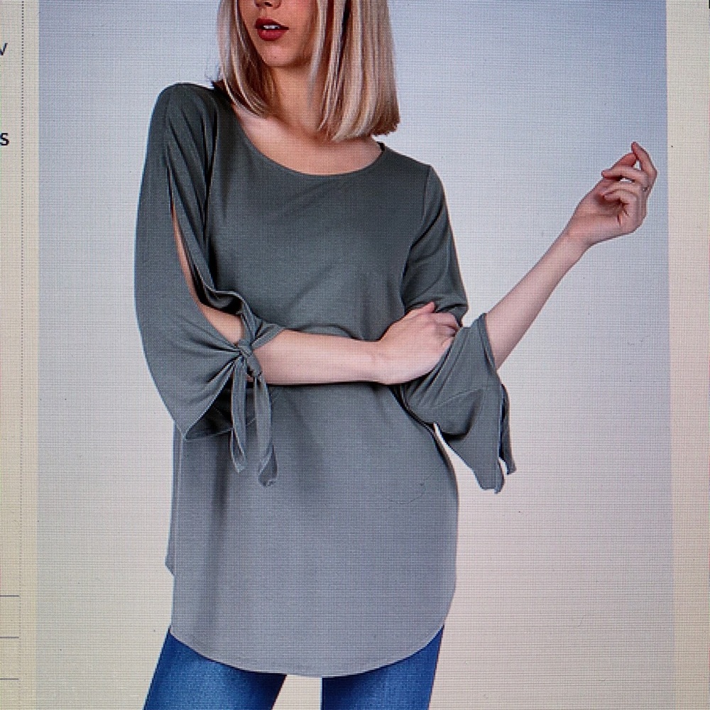 Zenana Olive Green Top